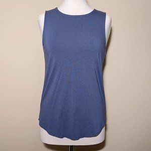 CUPIO Blue Sleeveless Top. Medium Size